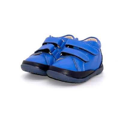 Ghetute neimblanite tip pantof, Perlina, cu scai, albastre, IA-553 - 4Kids Romania