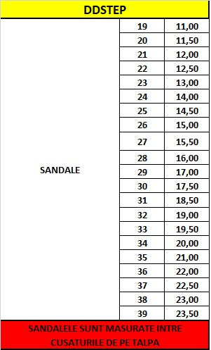 Sandalute cu Scai Baietei, D.D.step, maro, Flexibile, Usoare, AC290-50 - 4Kids Romania